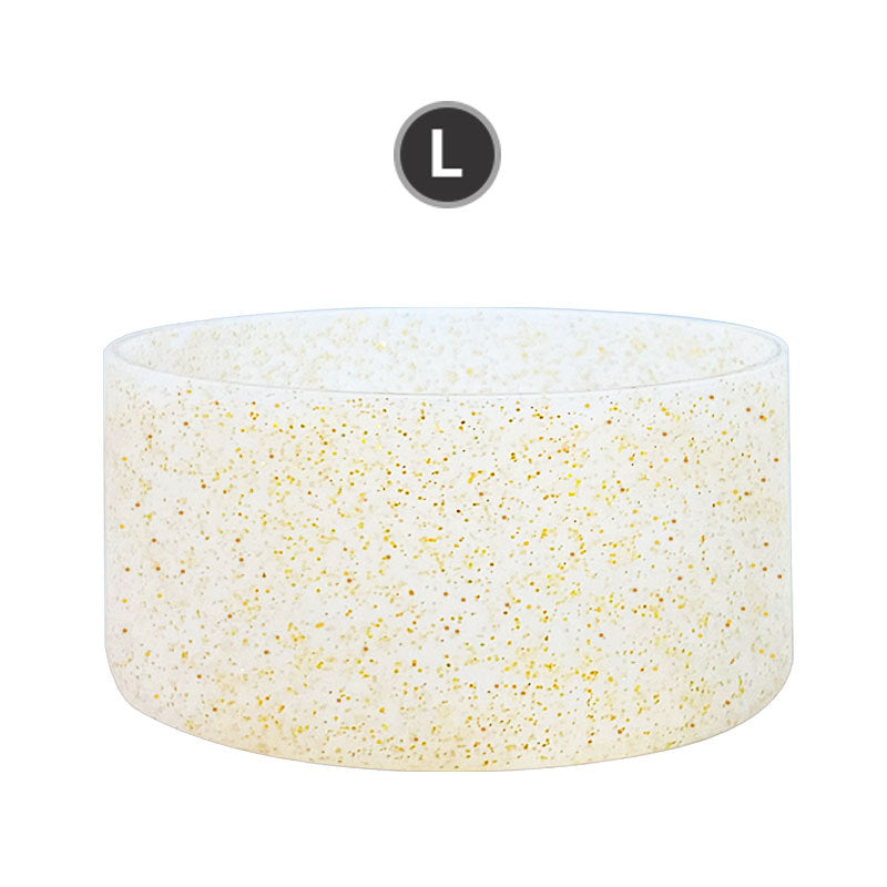 Wholesale Glitter Silicone Ice Cup Sports Water Bottle Space Cup Car Water Cup Silicone Cup Cover